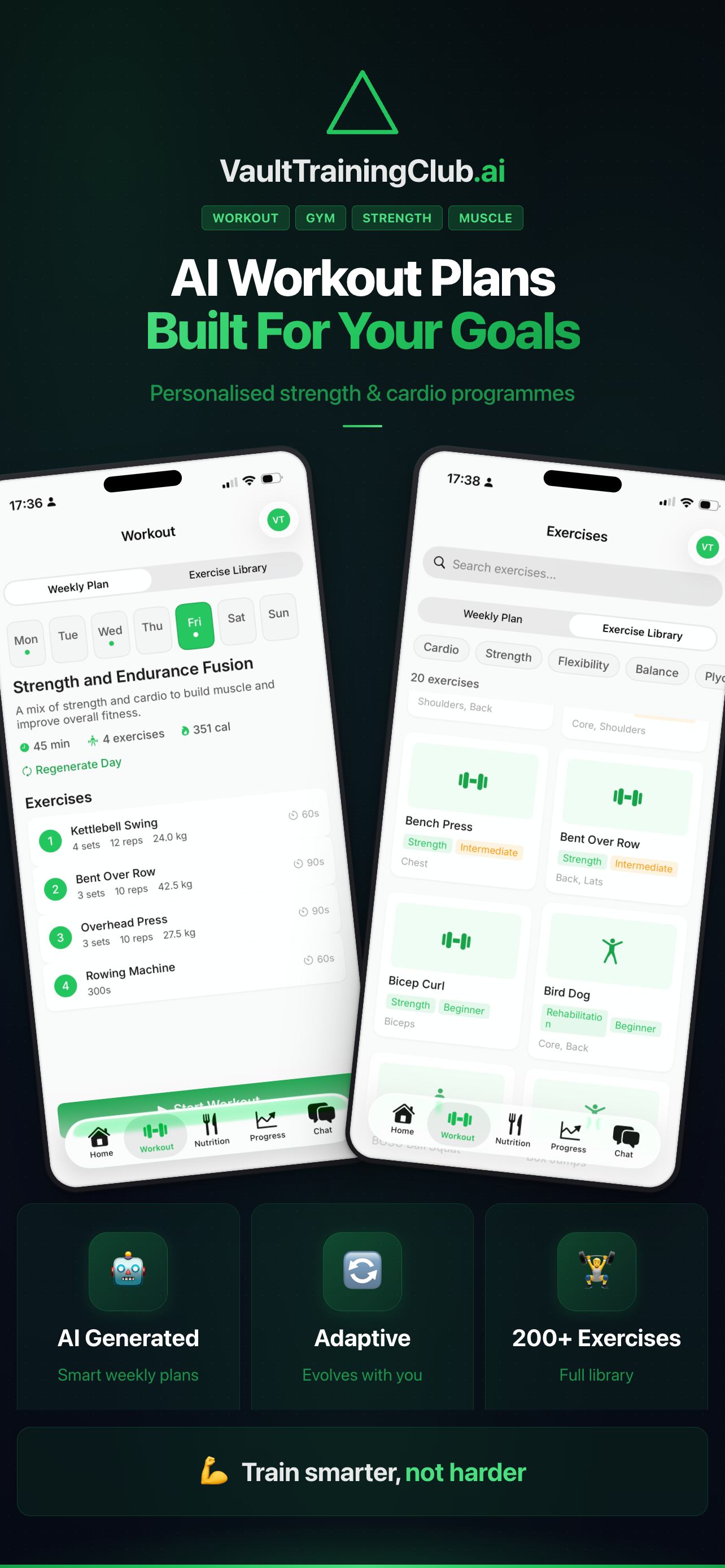 Screenshot 4 of VaultTrainingClub.ai