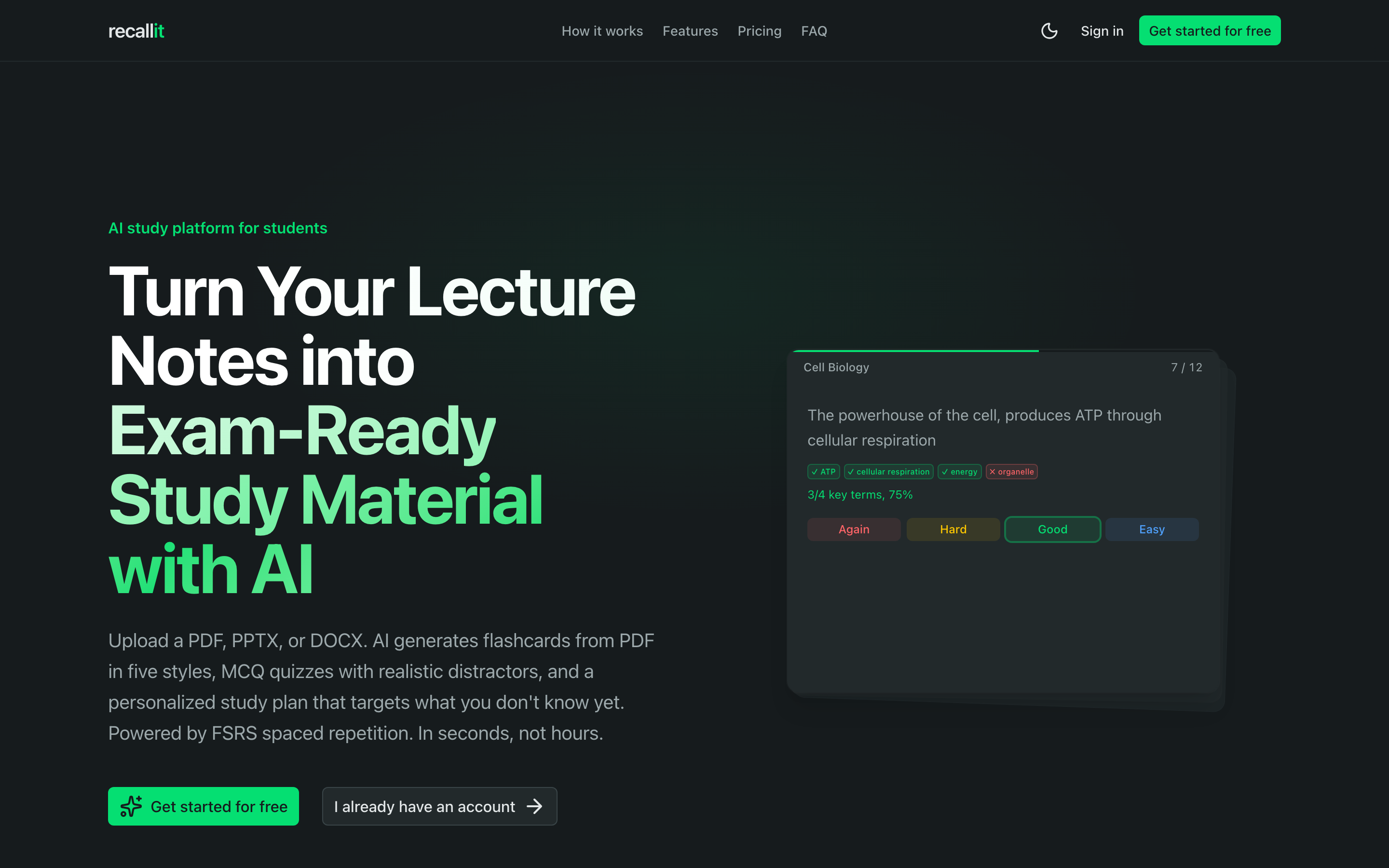 Screenshot 1 of Recallit