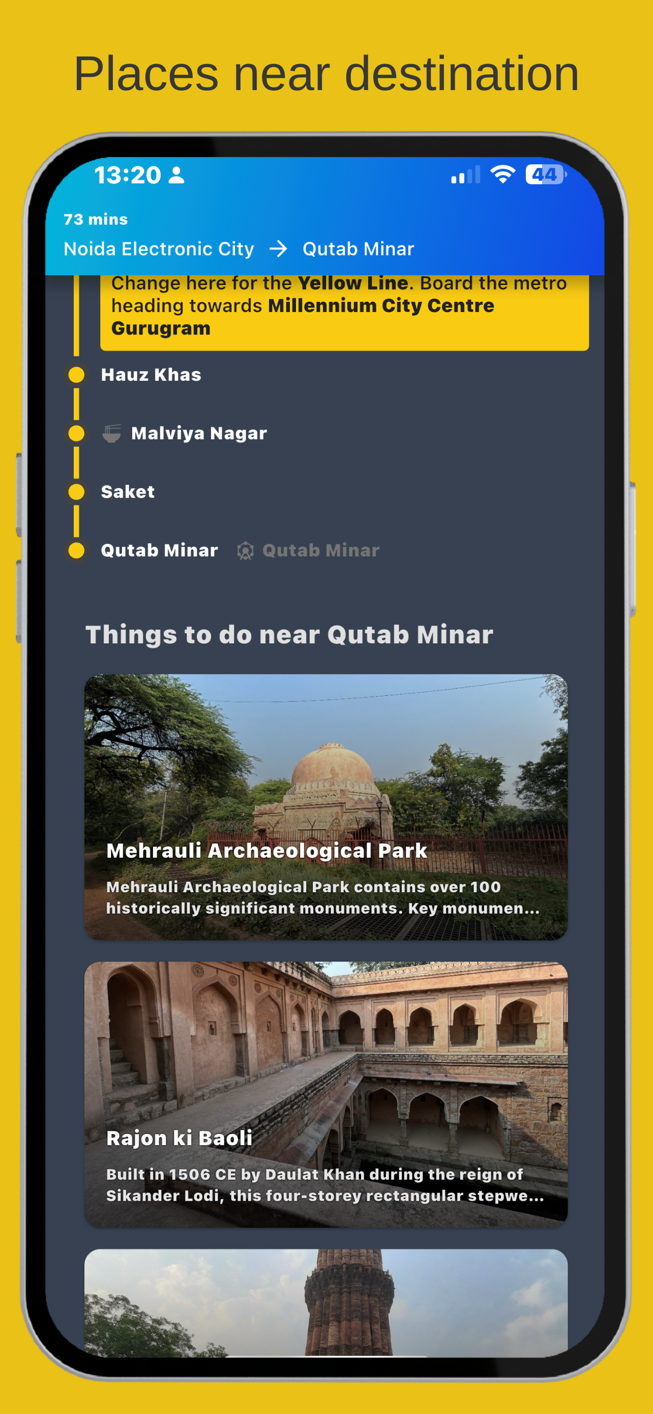 Screenshot 5 of Metro Between Stations – Delhi