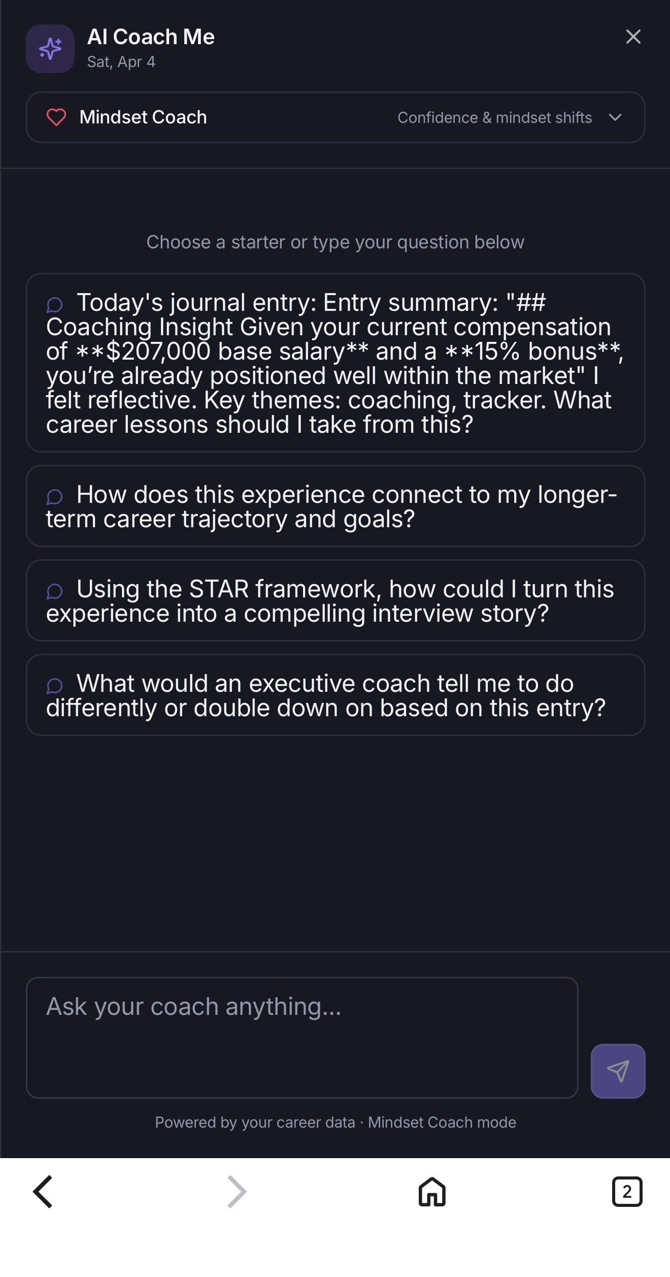 Screenshot 2 of ChangeAgent360