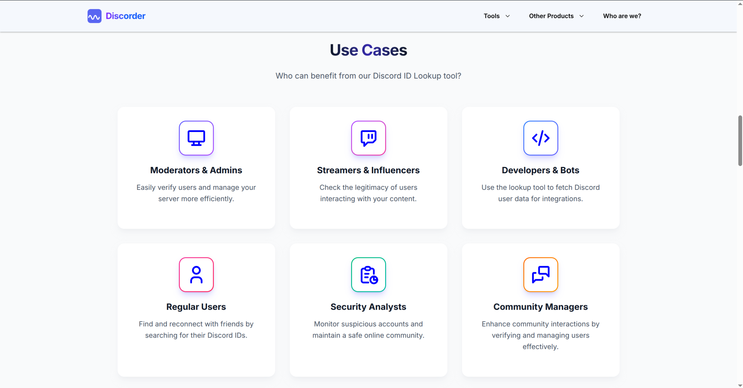 Screenshot 1 of Discord ID Lookup