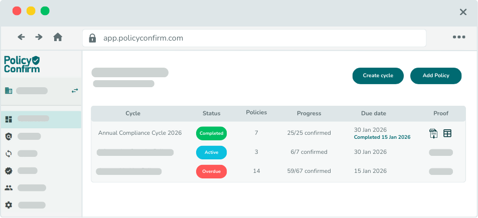Screenshot 3 of Policy Confirm