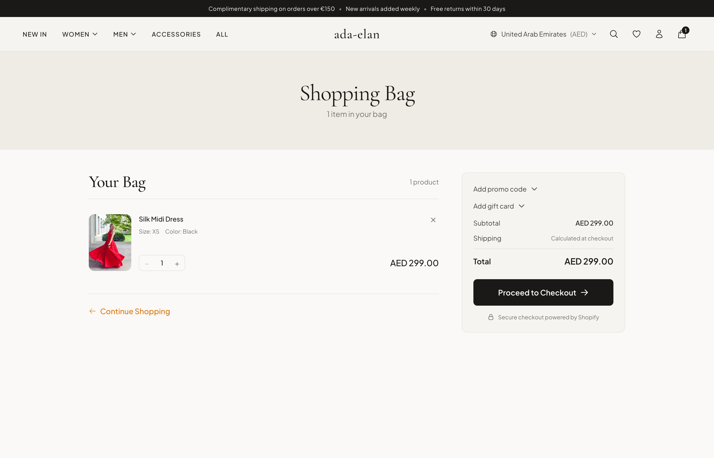 Screenshot 4 of Ada - Premium Shopify Hydrogen Starter K