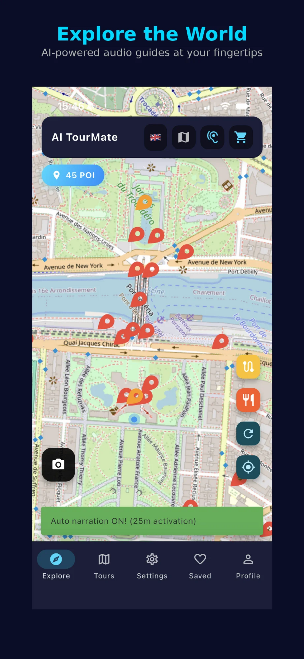 Screenshot 1 of AI Tourmate