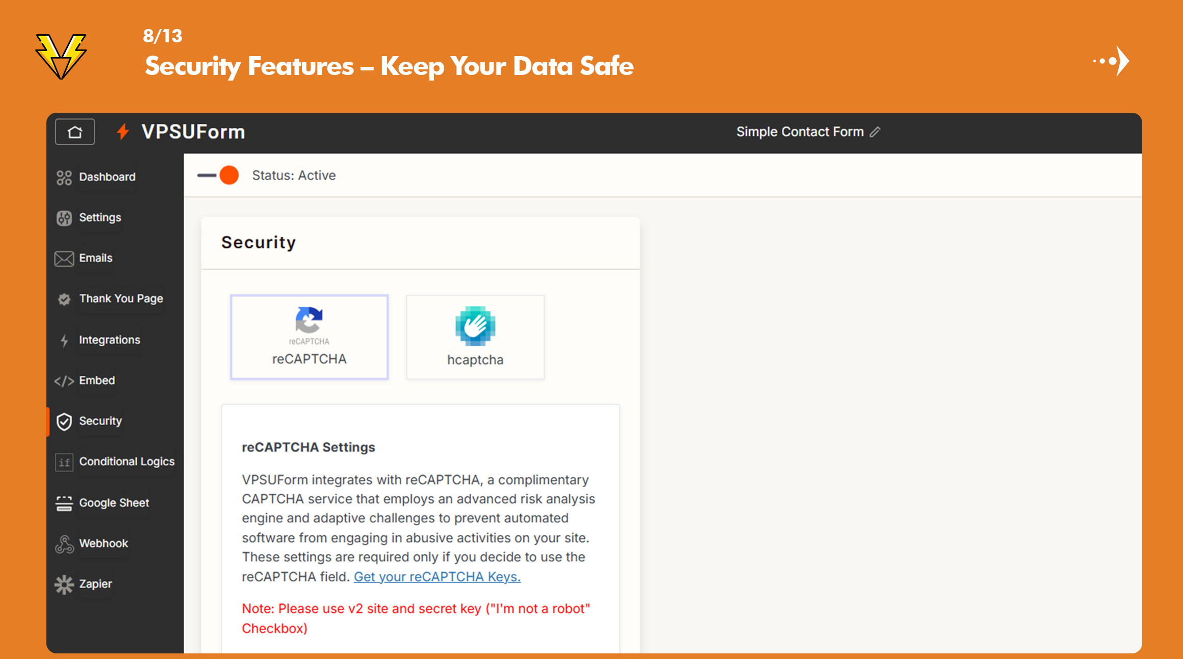 Screenshot 7 of VPSUForm