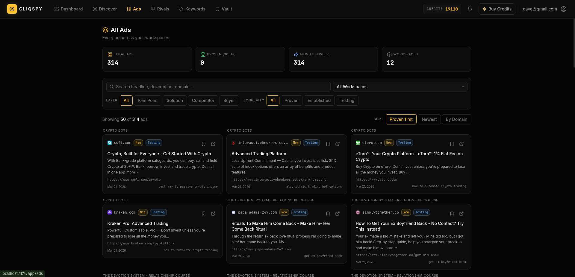 Screenshot 2 of CliqSpy