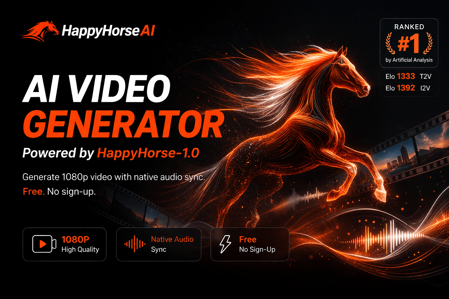 Screenshot 1 of HappyHorse AI