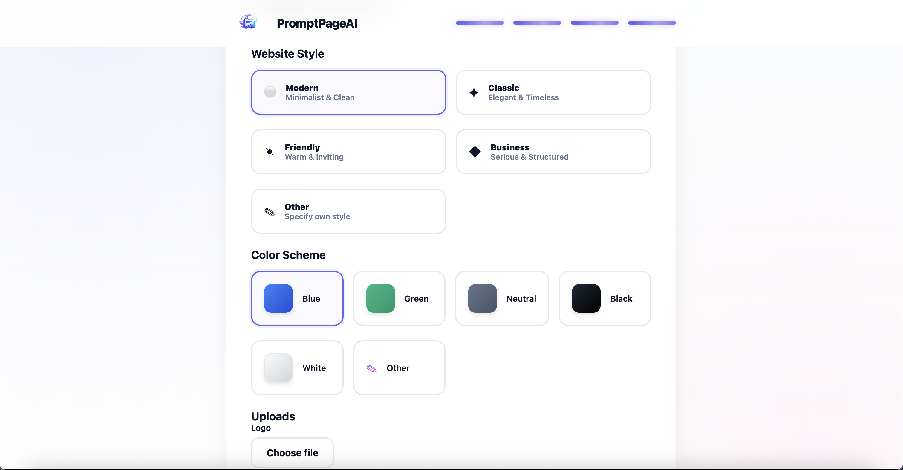 Screenshot 3 of PromptPageAI