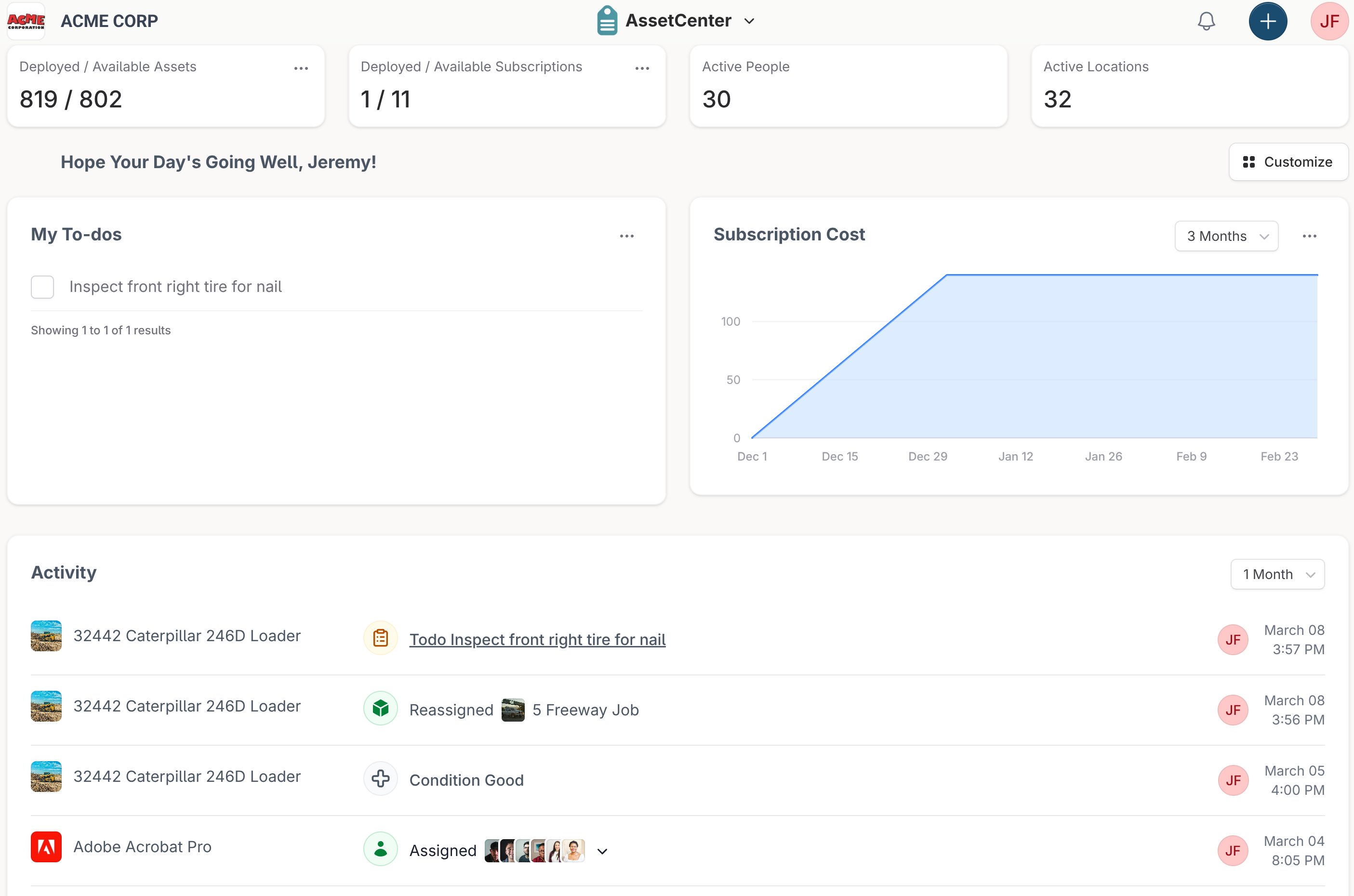 Screenshot 1 of AssetCenter