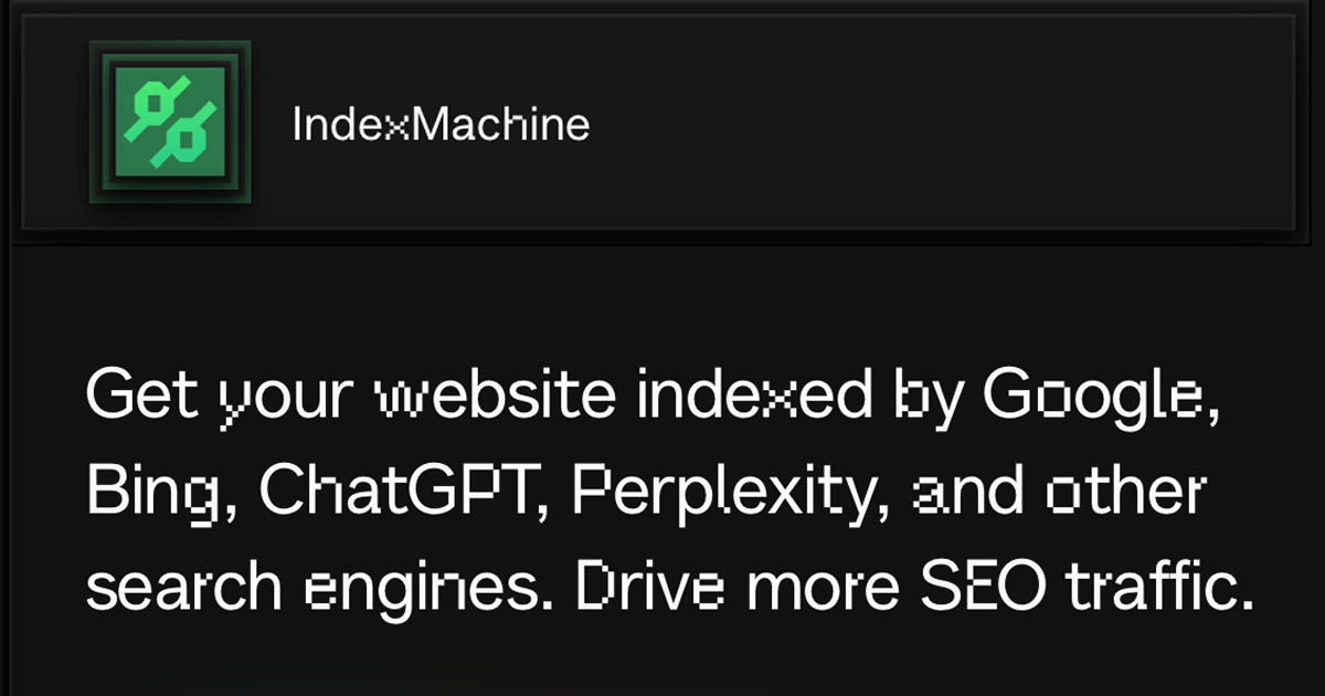 Screenshot 1 of IndexMachine