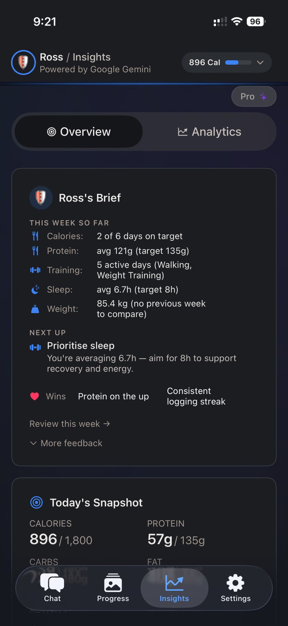 Screenshot 7 of NutriTracker AI Coach