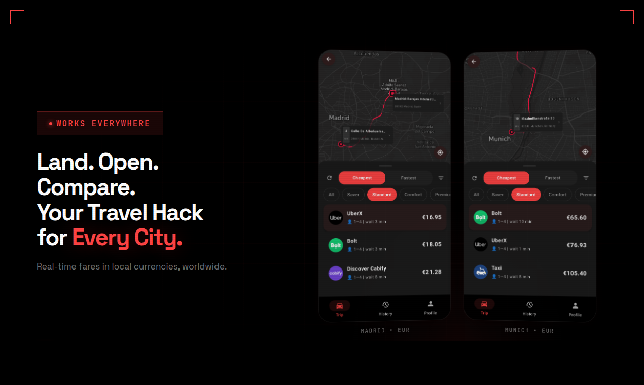 Screenshot 3 of Payfair: Compare Ride Prices
