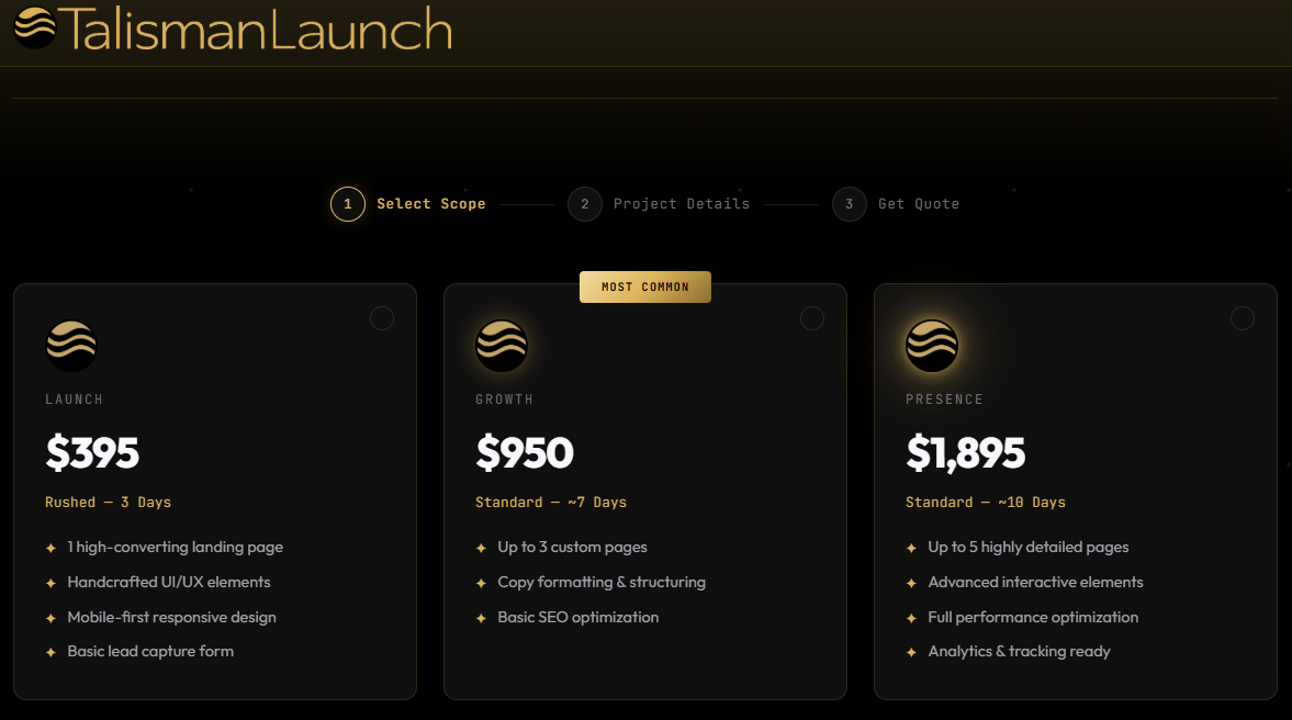 Screenshot 2 of TalismanLaunch