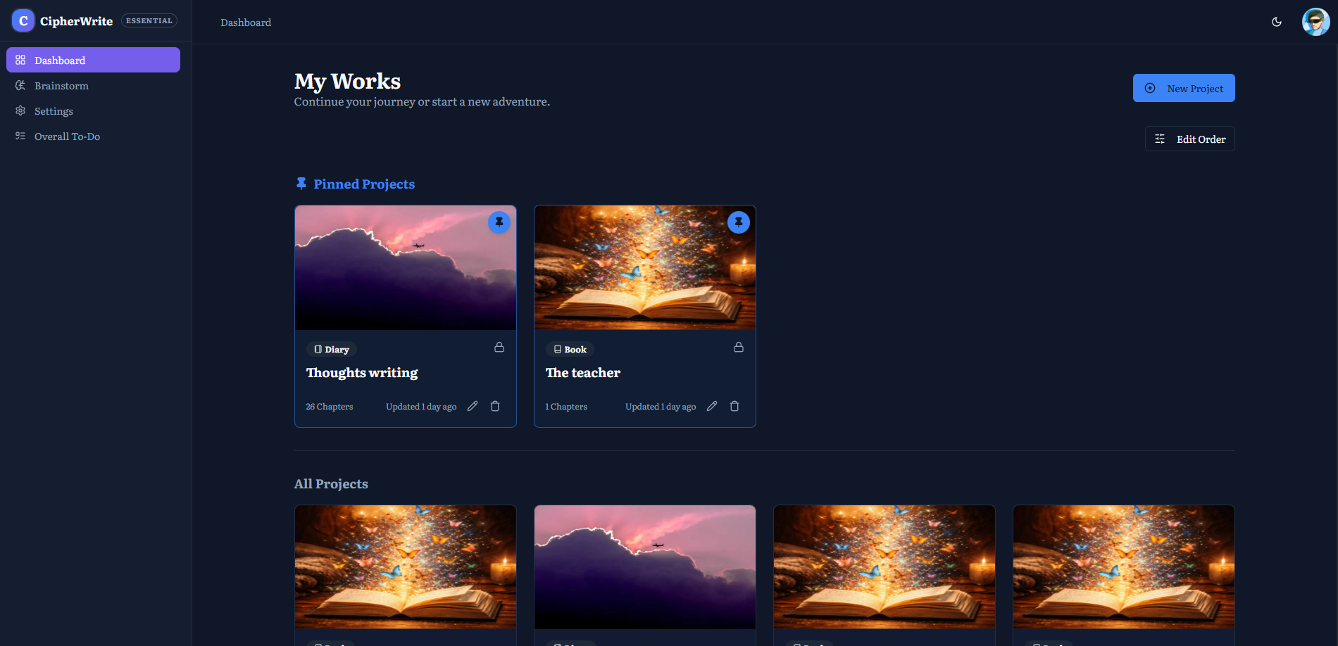 Screenshot 2 of CipherWrite