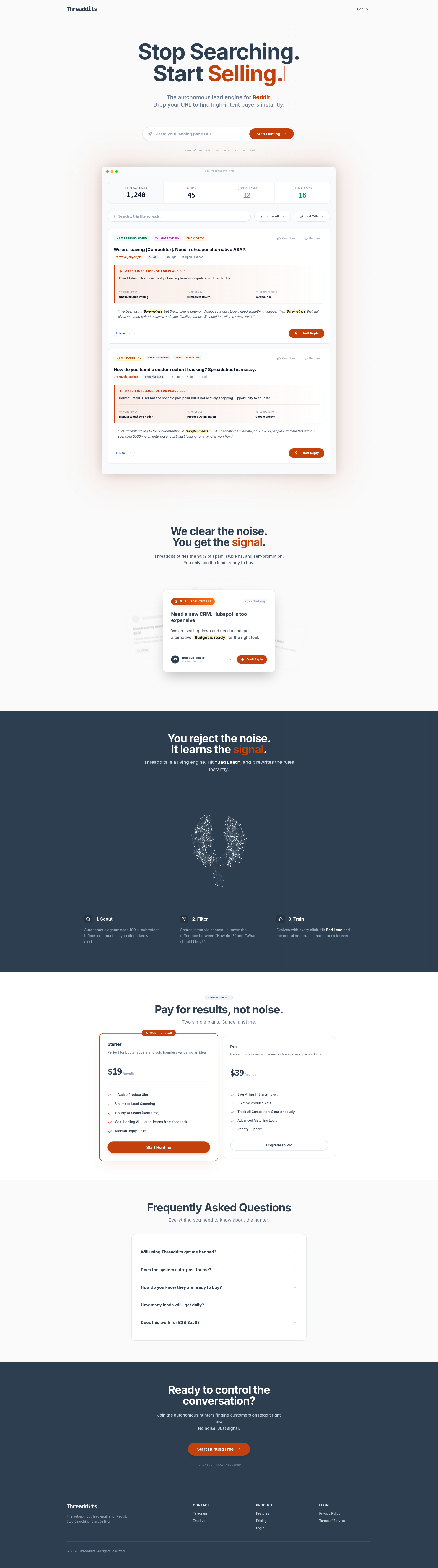 Screenshot 1 of Threaddits