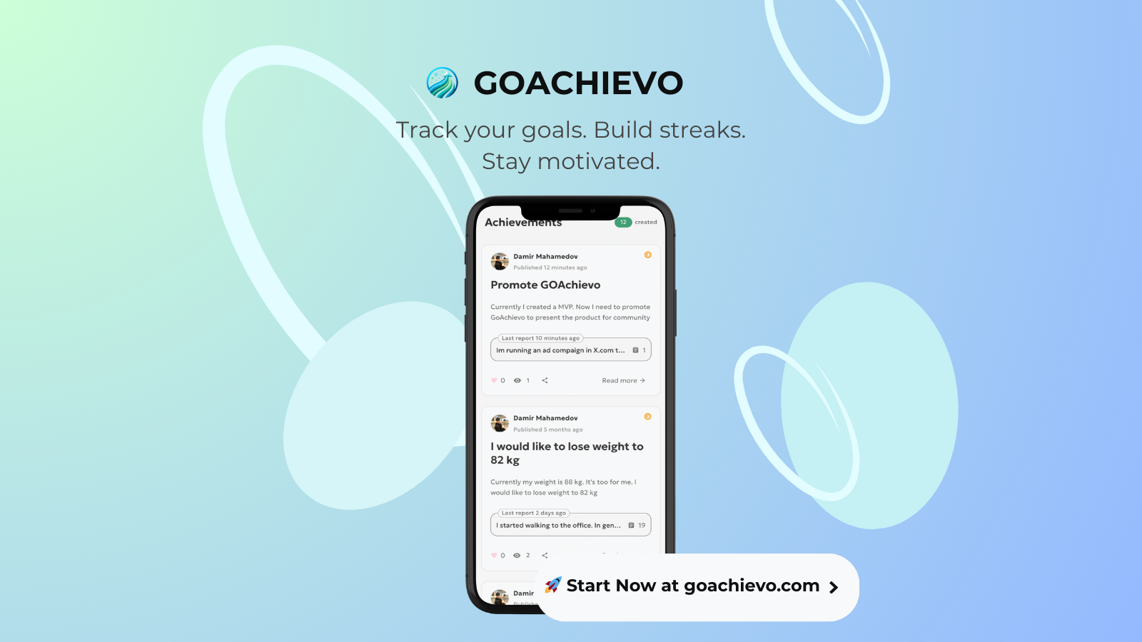 Screenshot 1 of GoAchievo