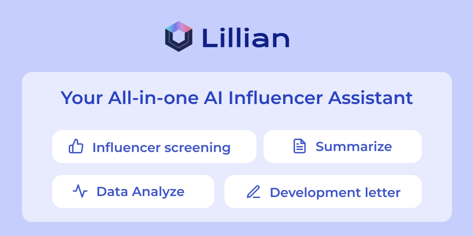 Screenshot 1 of Lillian AI Influencer Assistant