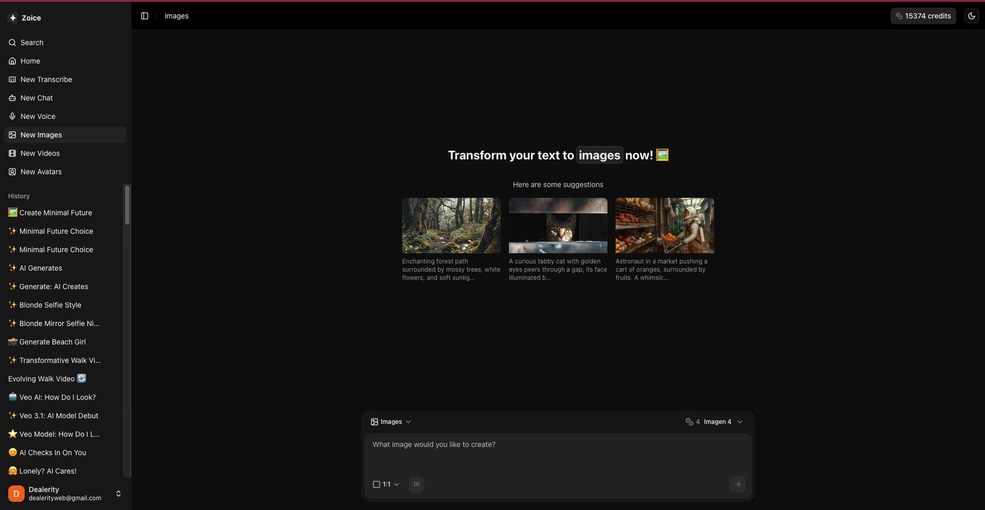 Screenshot 3 of Zoice Custom AI Avatar Generator