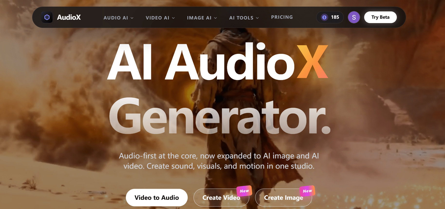 Screenshot 1 of AudioX
