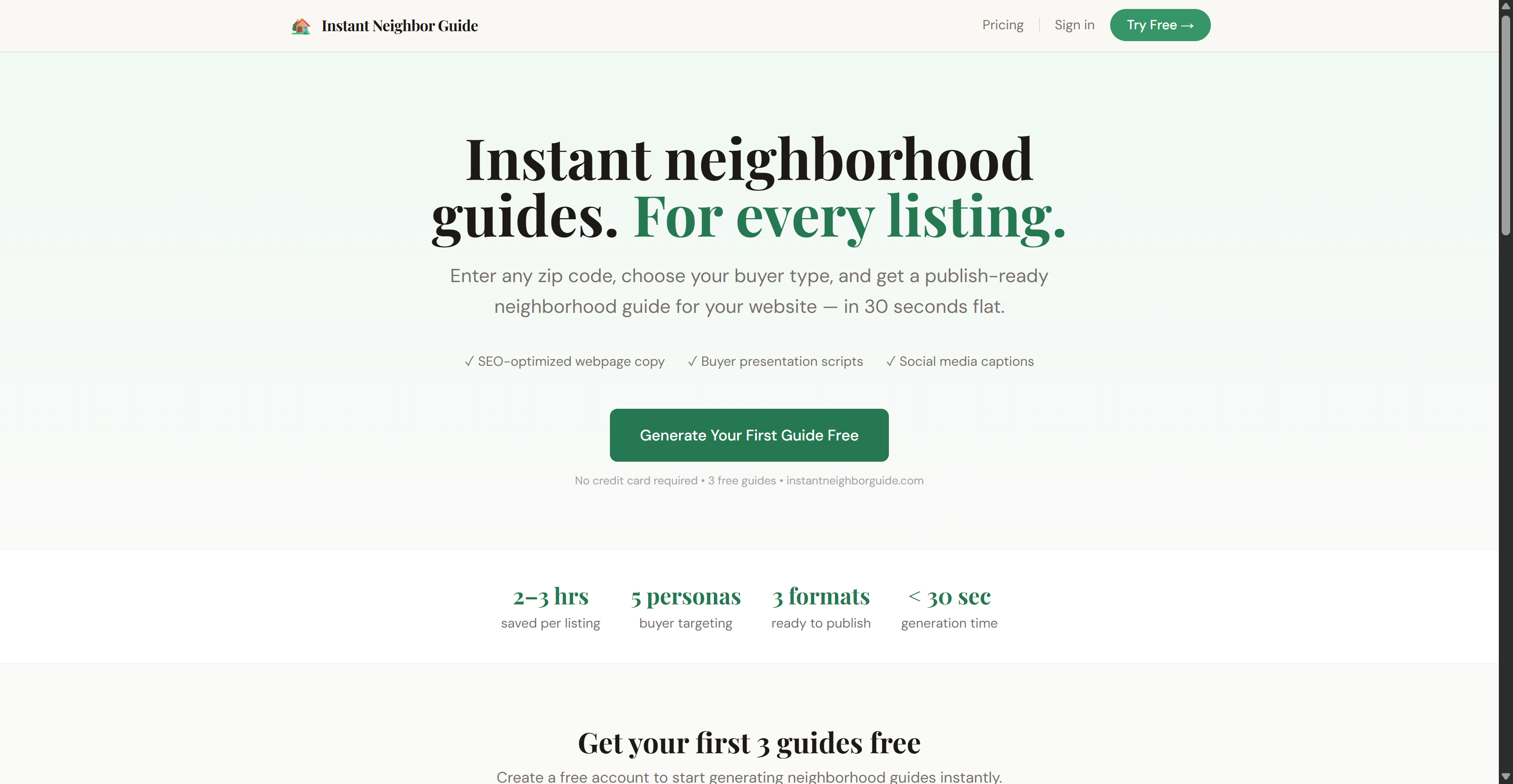 Screenshot 2 of Instant Neighbor Guide