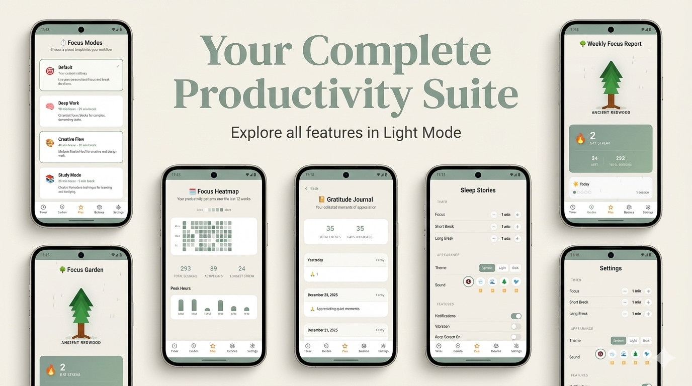 Screenshot 5 of Sage - Pomodoro Focus Timer
