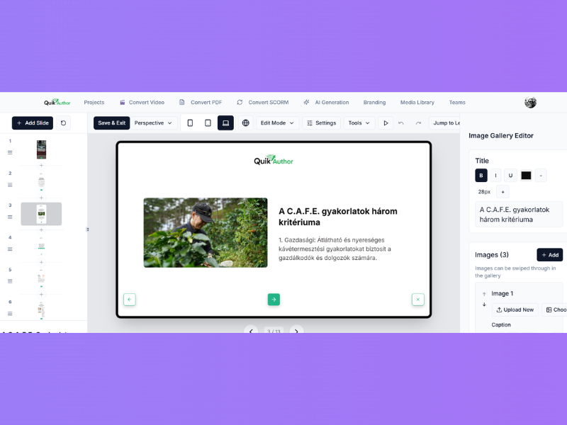 Screenshot 4 of QuikAuthor