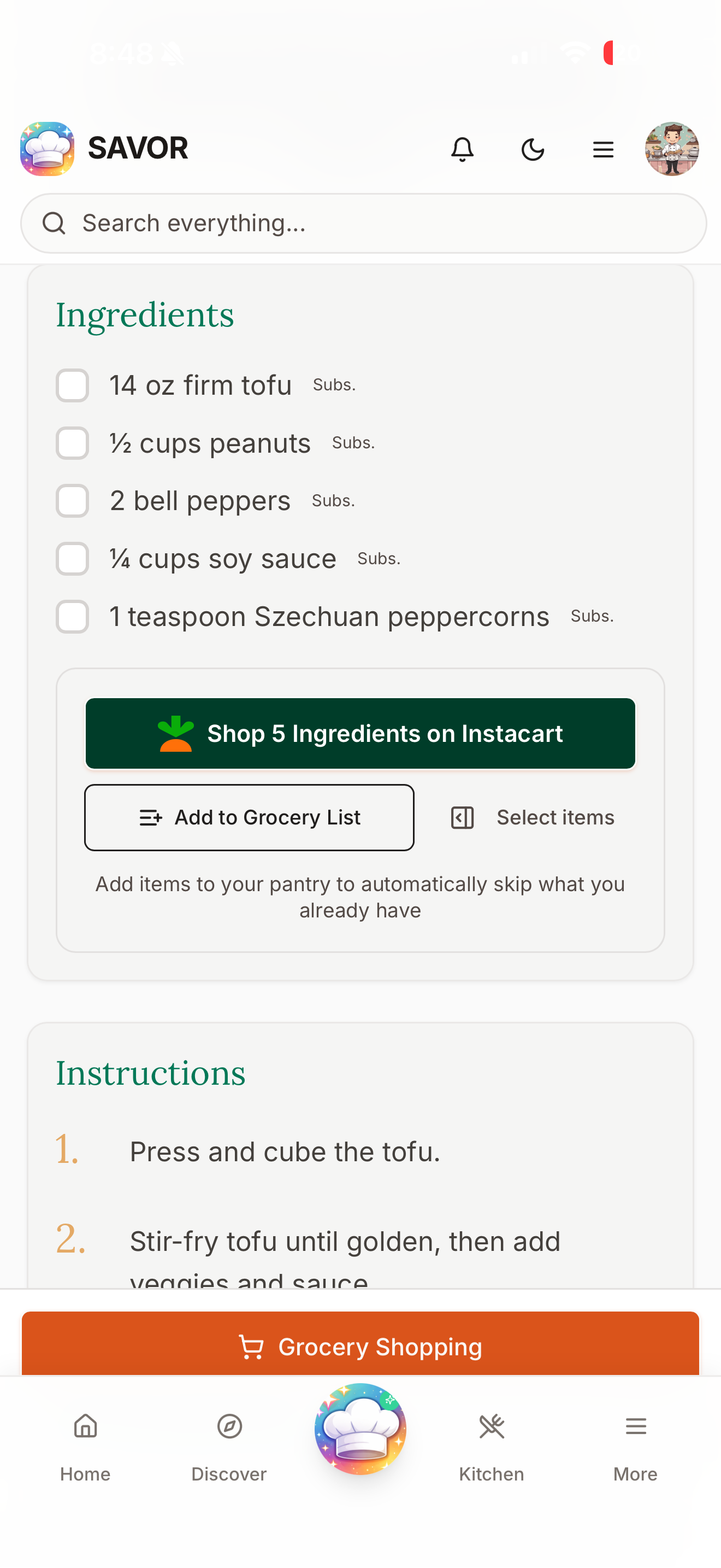 Screenshot 4 of Savor Dish