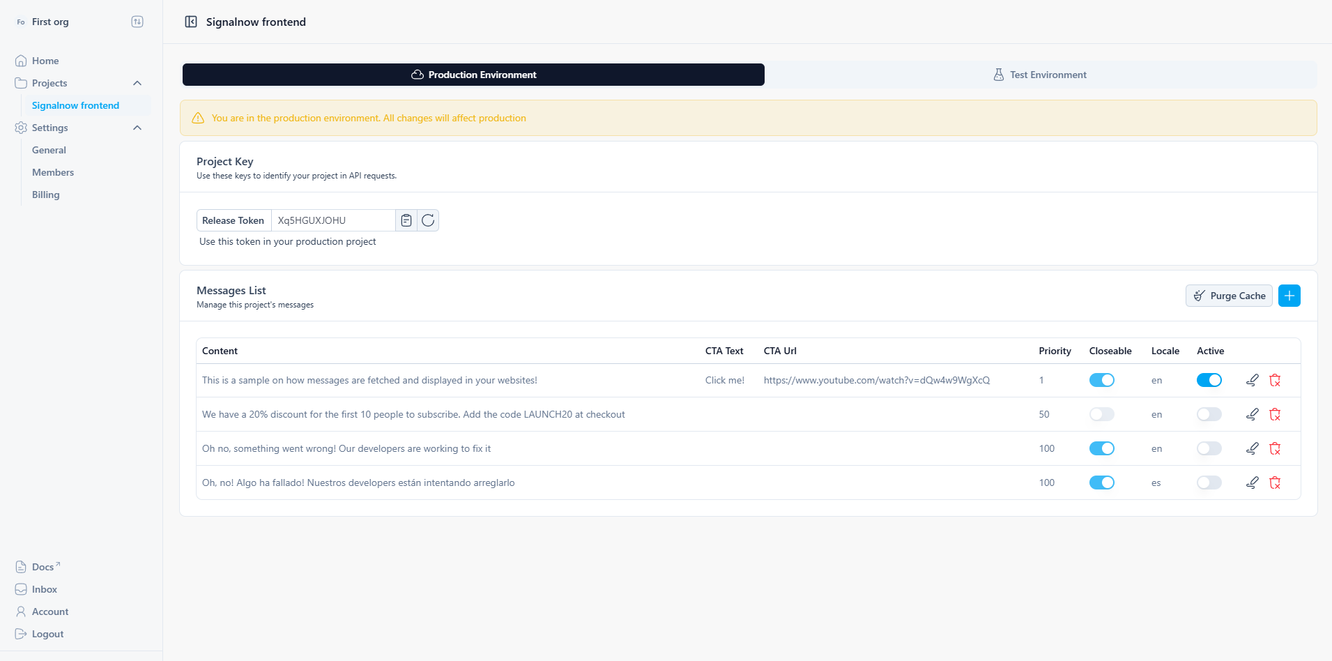 Screenshot 3 of SignalNow