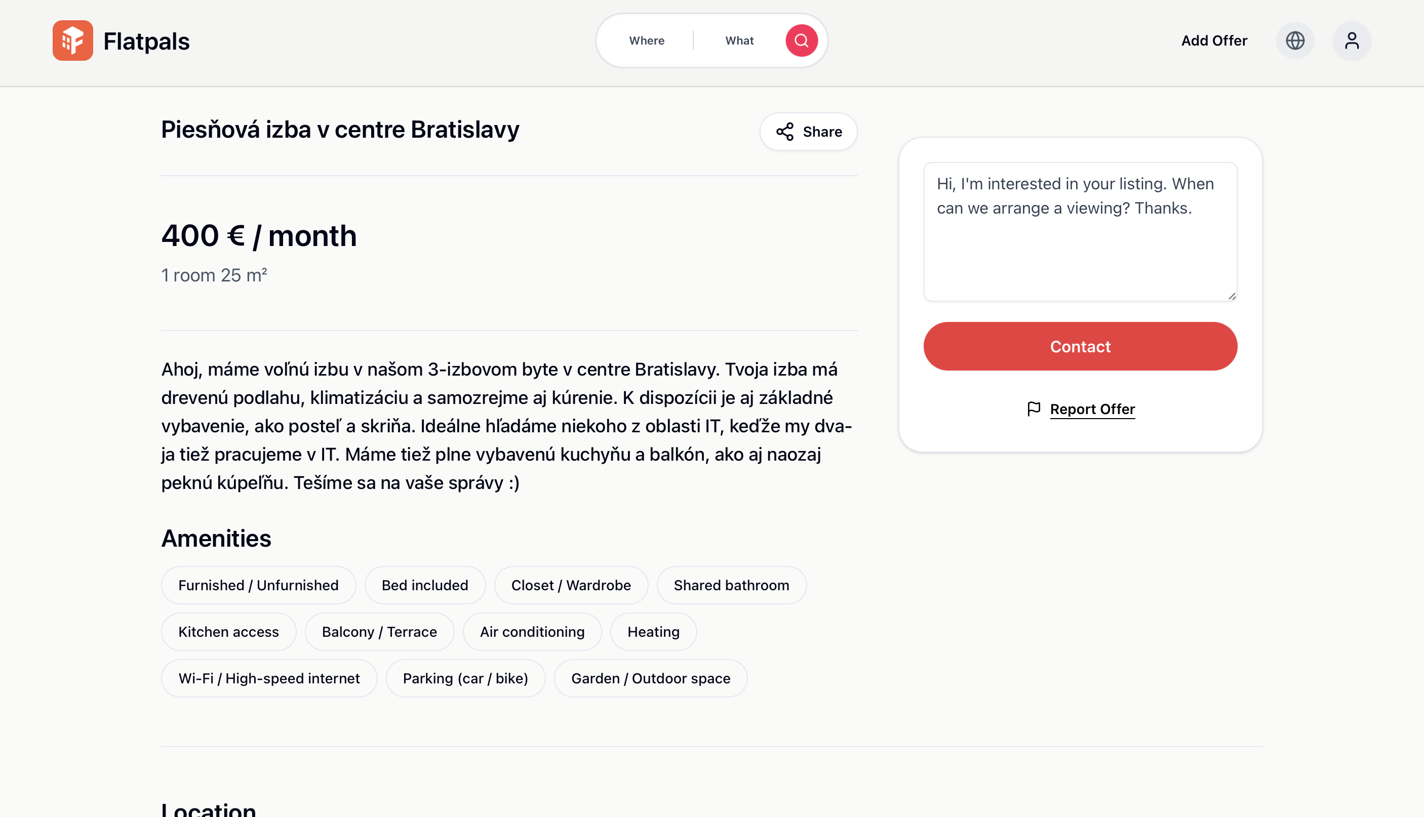 Screenshot 3 of Flatpals – sublets, apartments, rooms