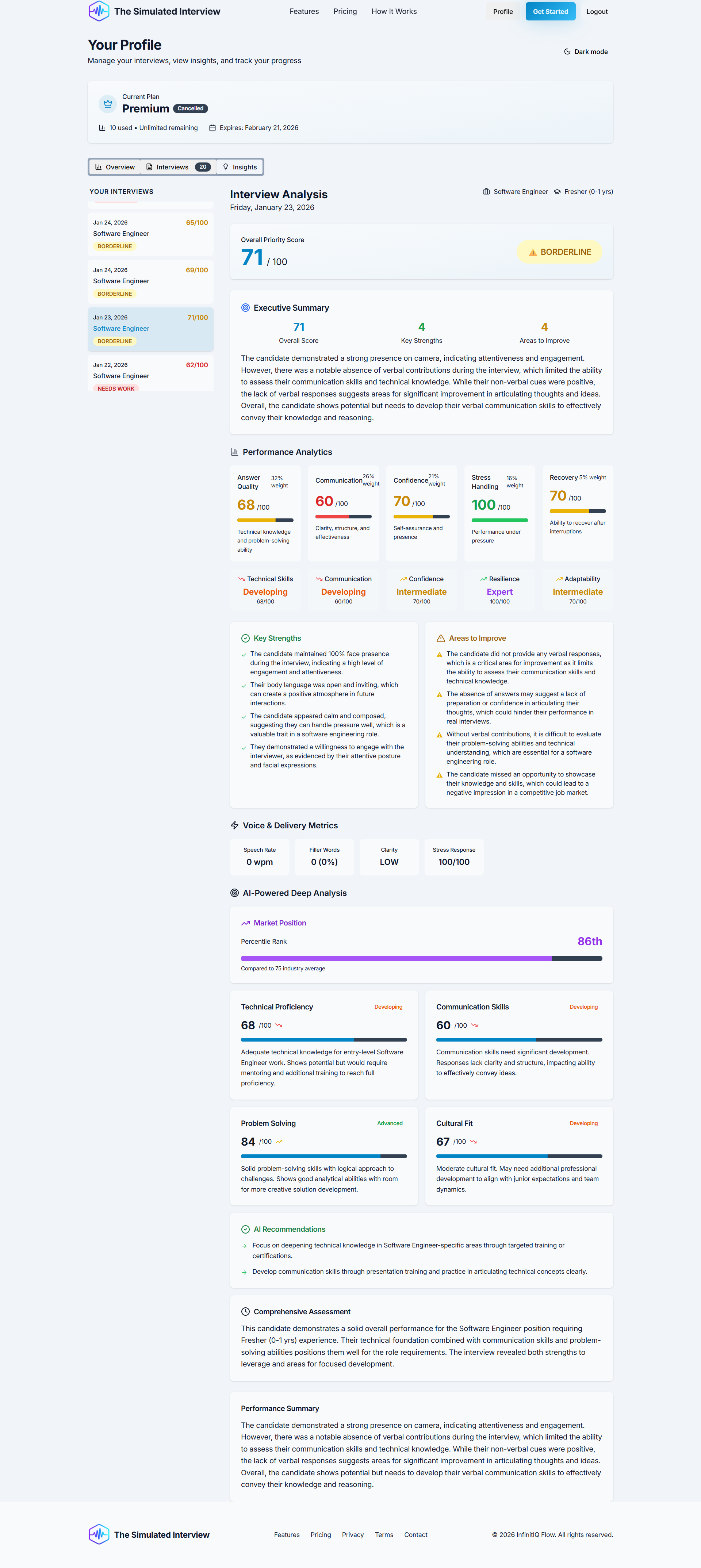 Screenshot 3 of The Simulated Interview