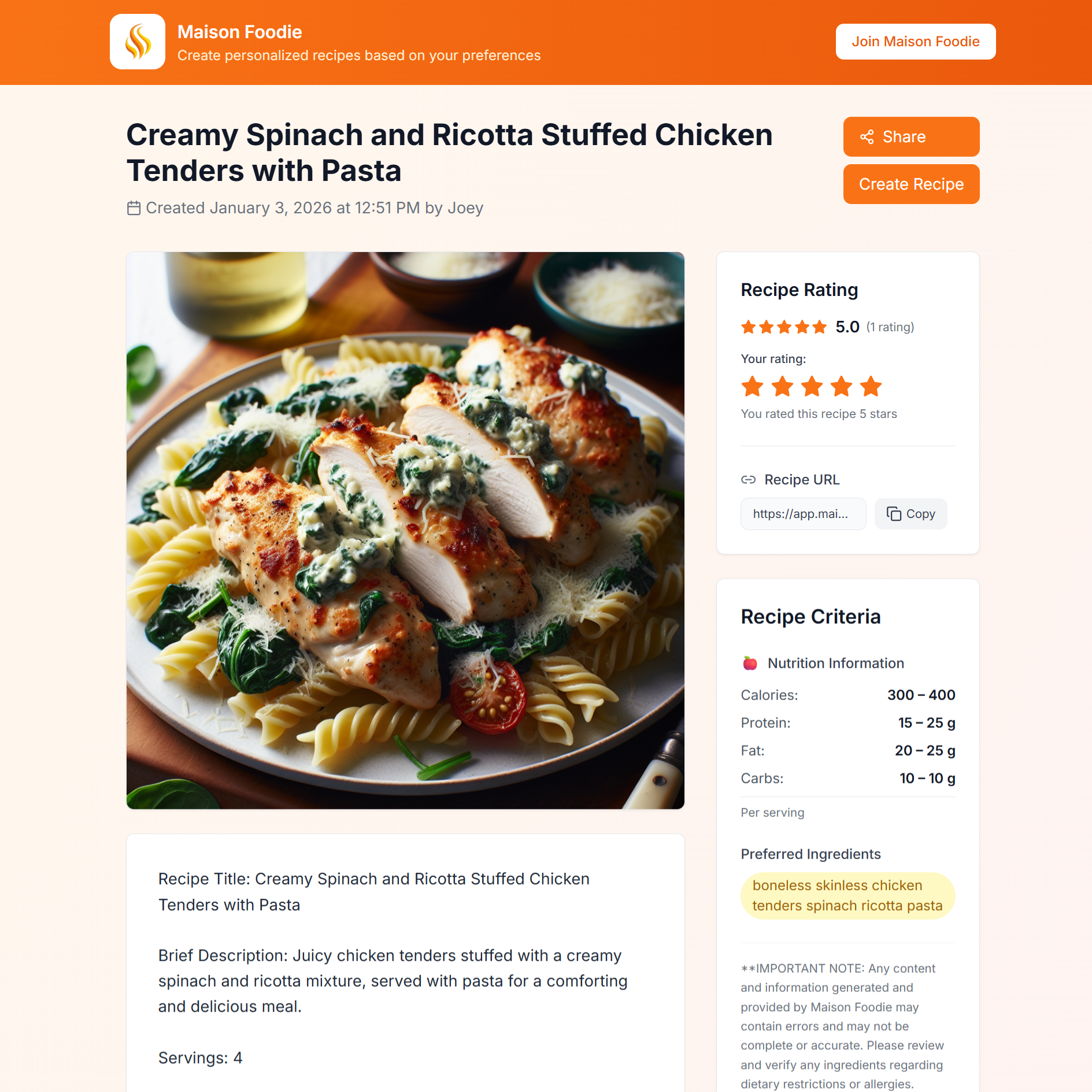 Screenshot 4 of Maison Foodie