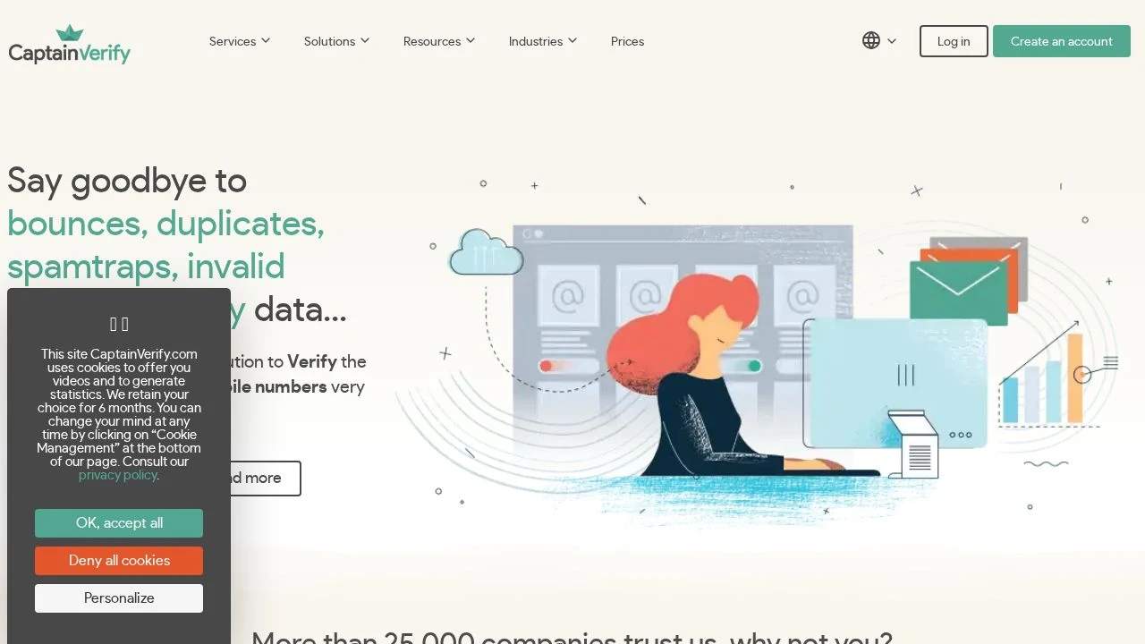 Screenshot 1 of CaptainVerify