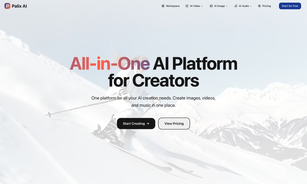 Screenshot 1 of Palix AI