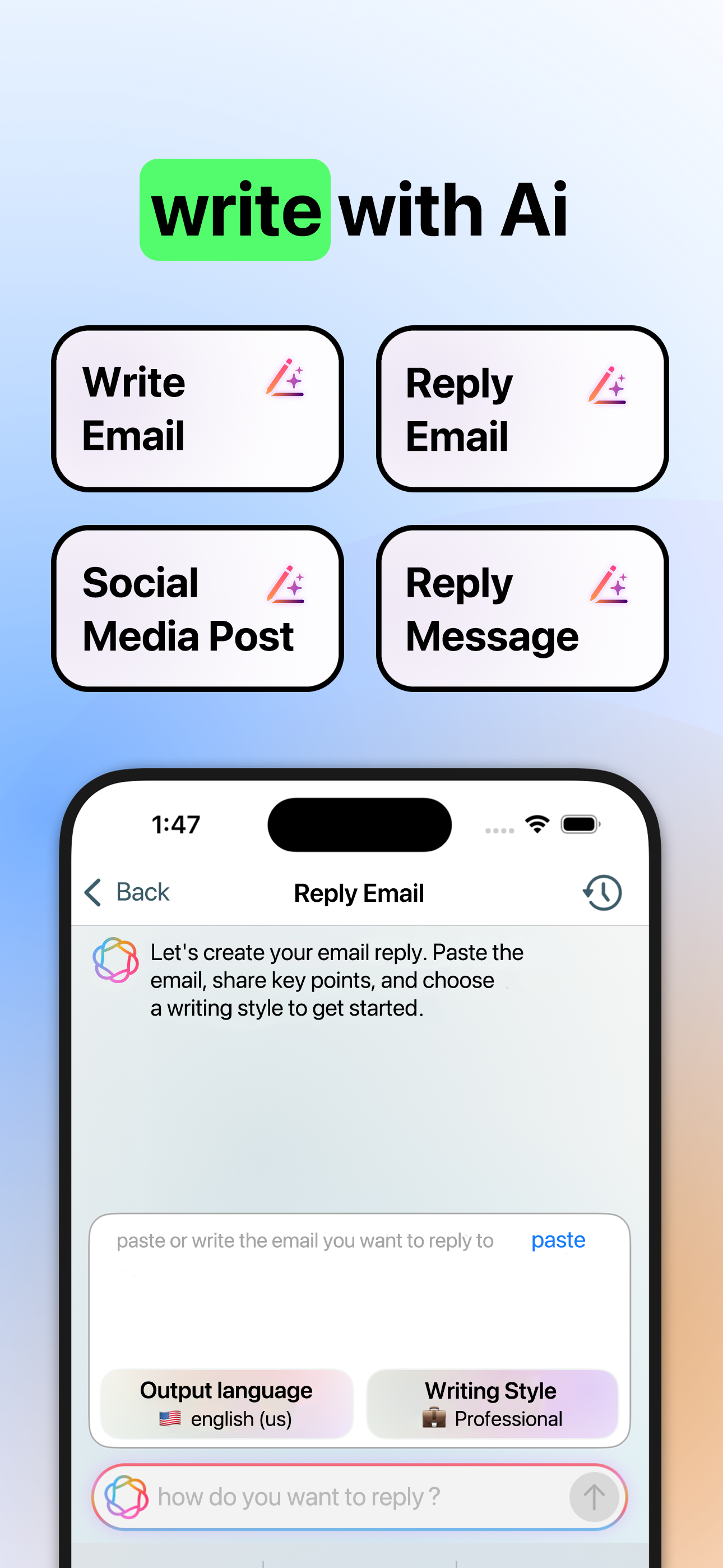 Screenshot 7 of AnyWrite – AI Keyboard