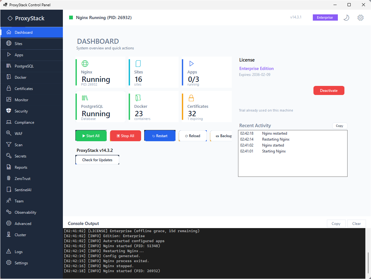 Screenshot 6 of ProxyStack + SentinelAI