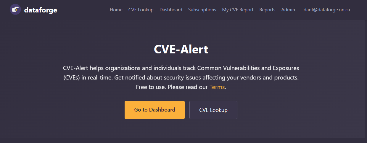 Screenshot 6 of CVE-Alert