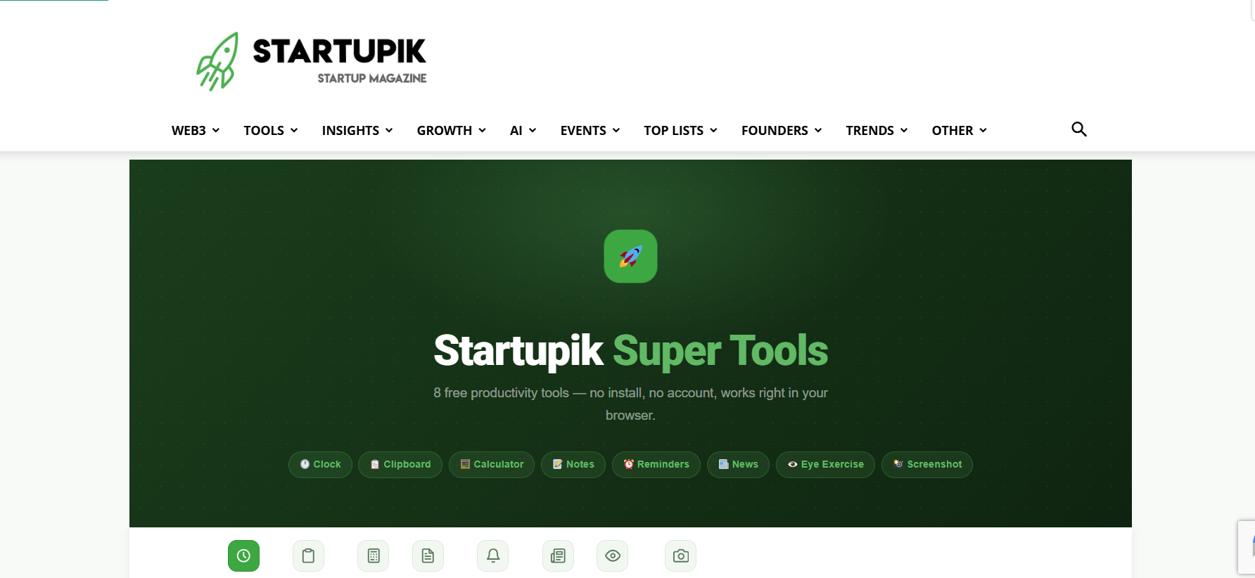 Screenshot 1 of Startupik Super Tools