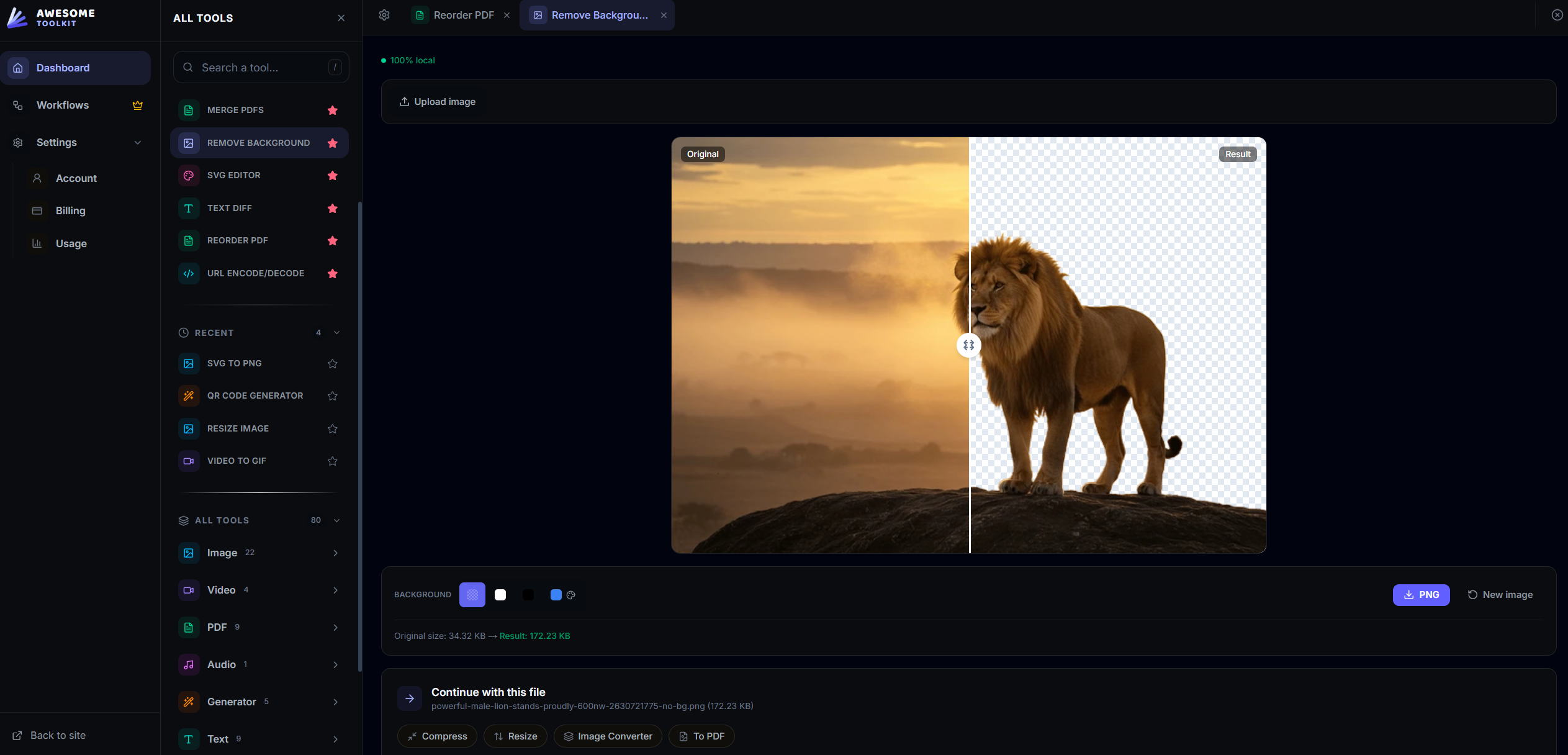 Screenshot 5 of Awesome Toolkit