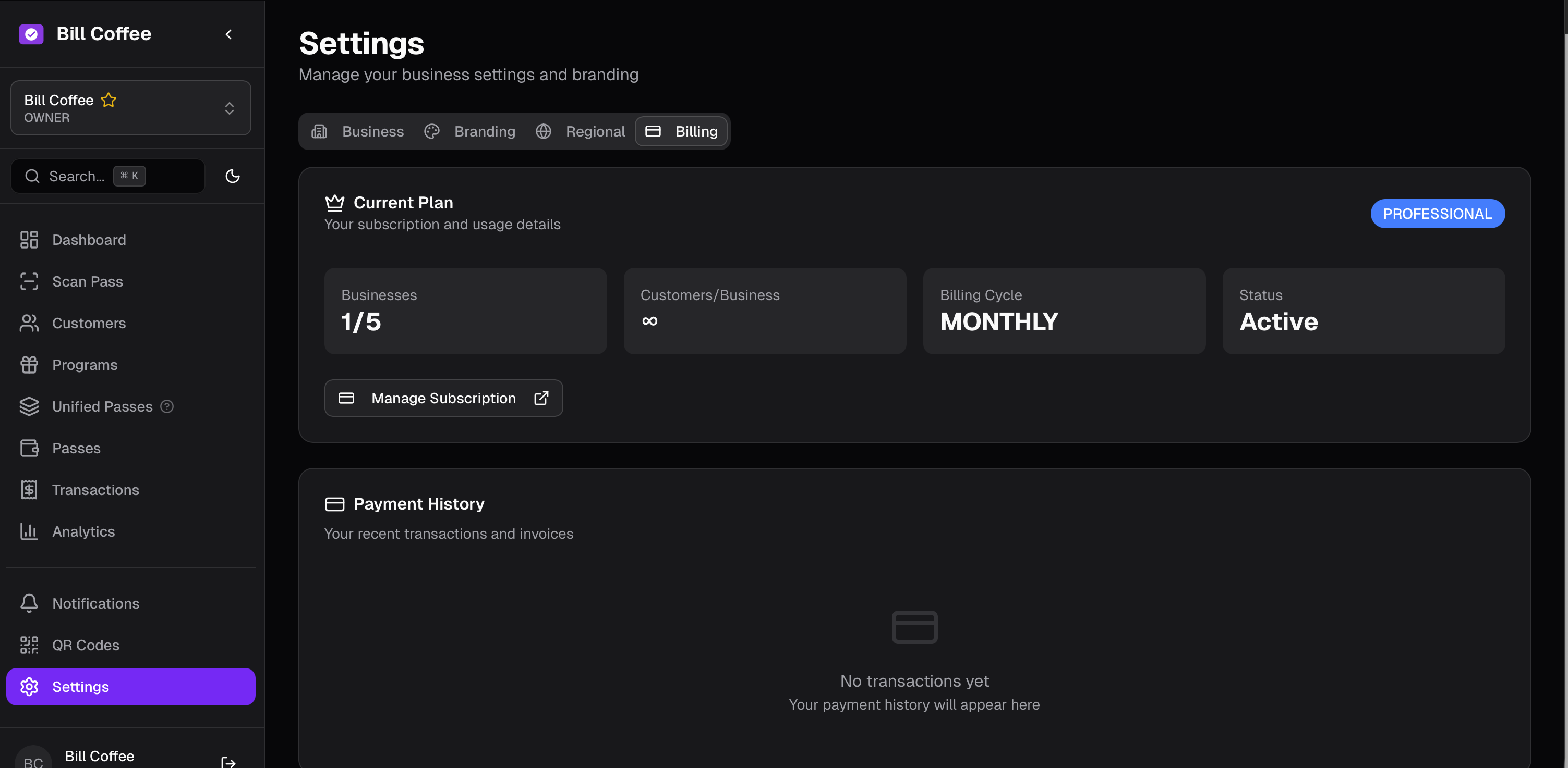 Screenshot 2 of StampCard