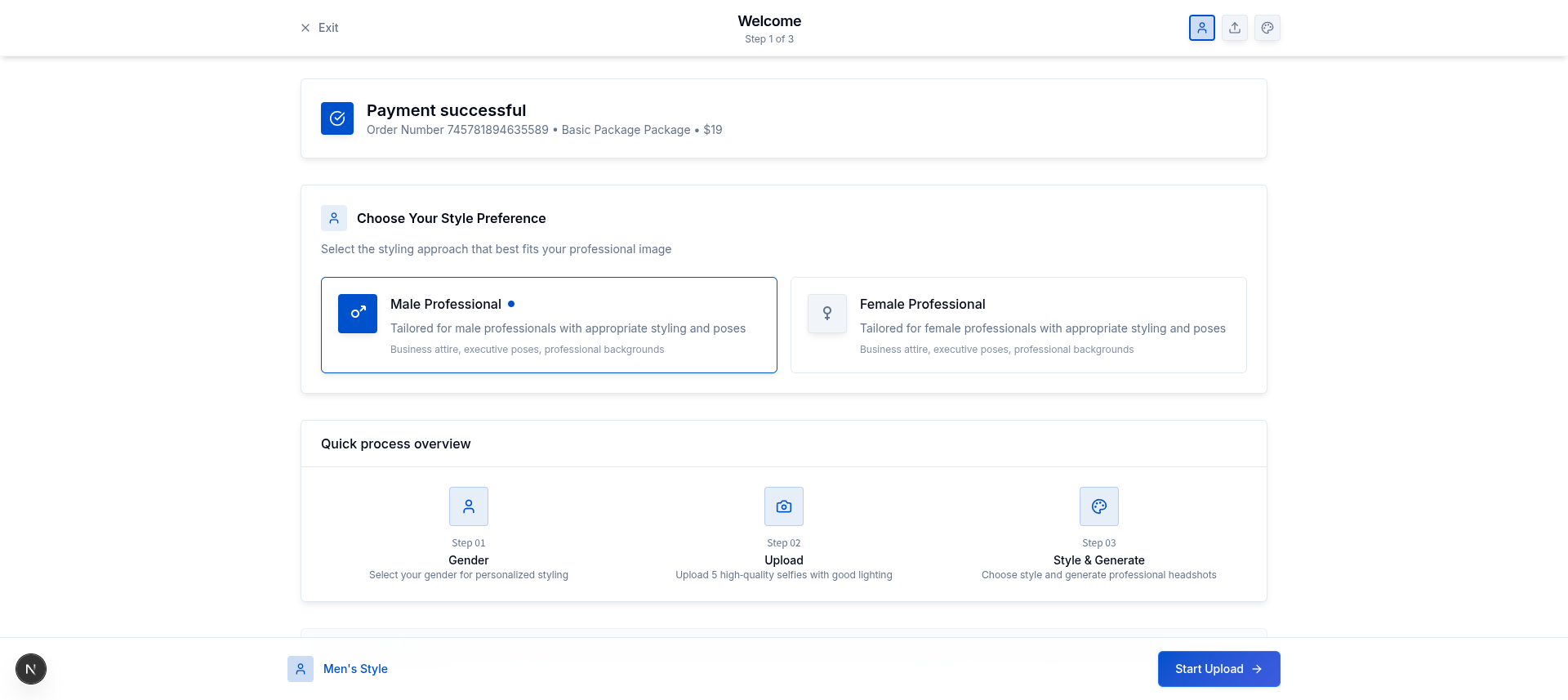 Screenshot 2 of HeadshotBook