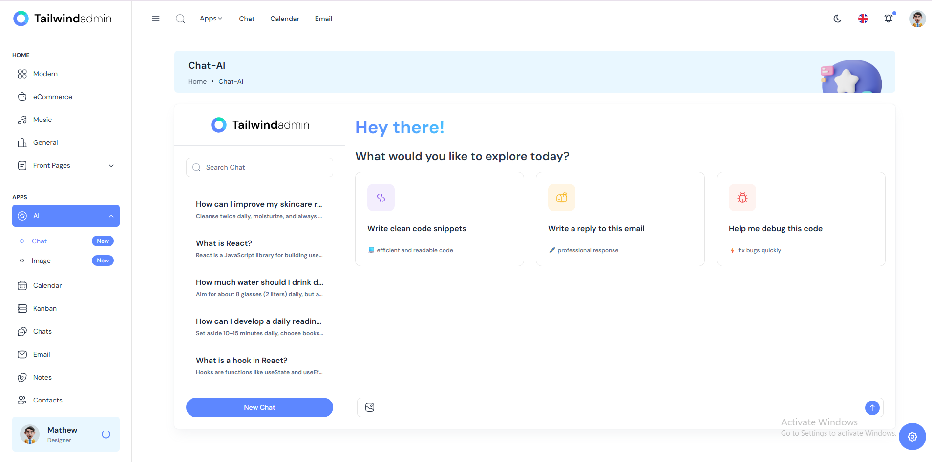 Screenshot 6 of Tailwindadmin