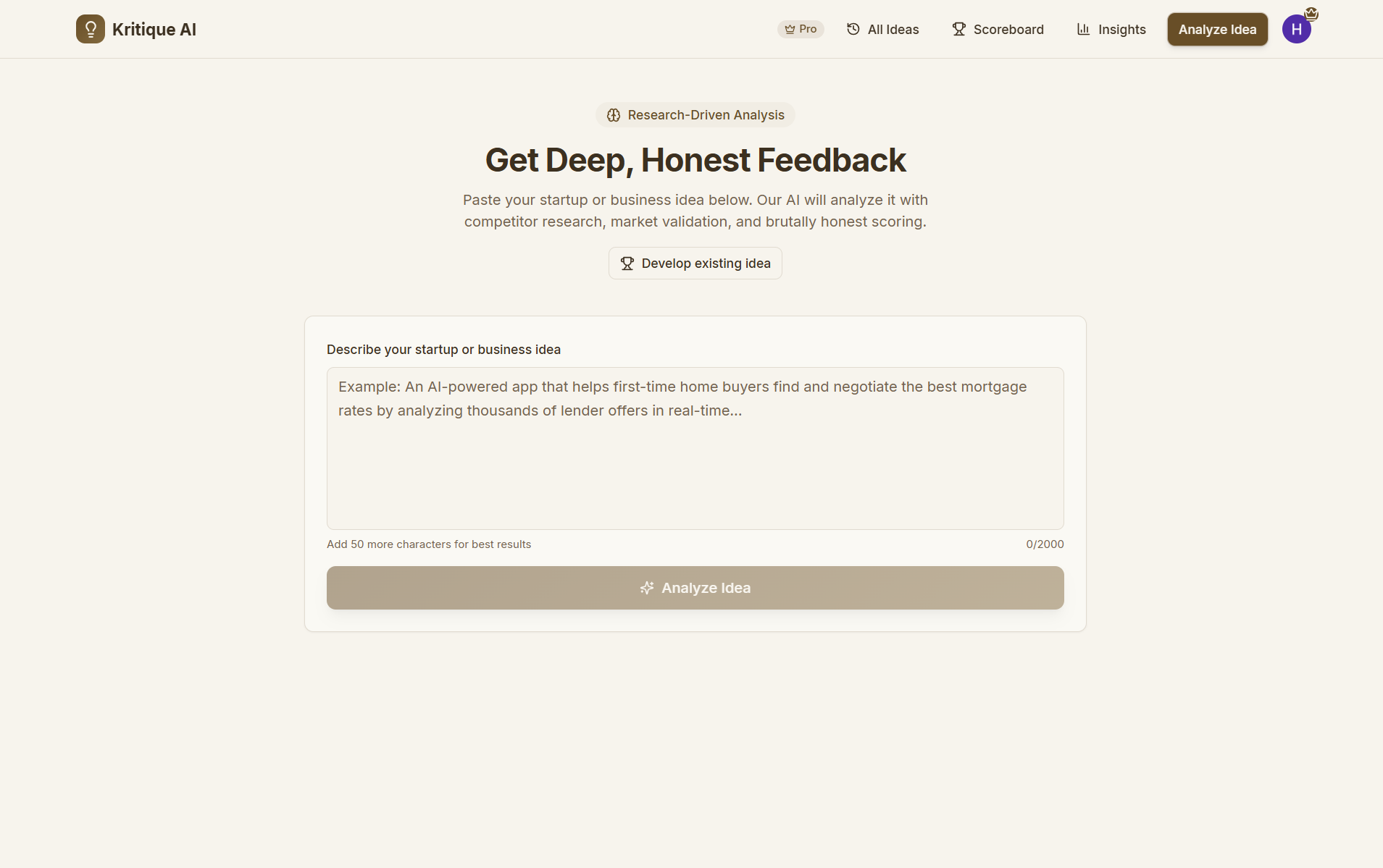 Screenshot 5 of Kritique AI