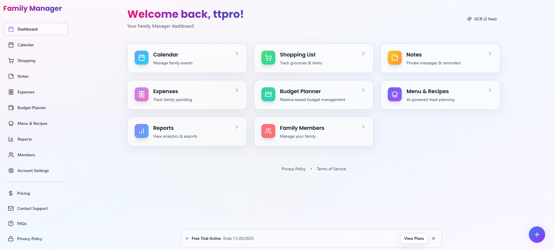 Screenshot 2 of Family Manager