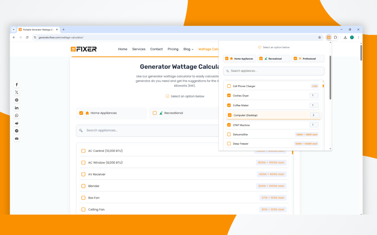 Screenshot 5 of Generator Fixer
