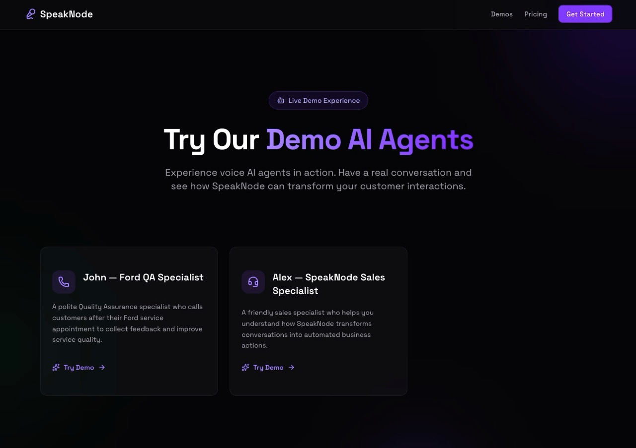 Screenshot 1 of SpeakNode