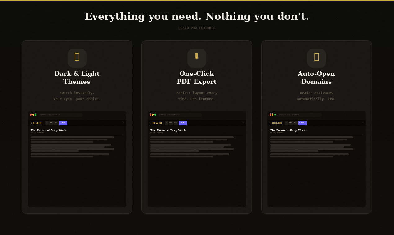 Screenshot 2 of READR