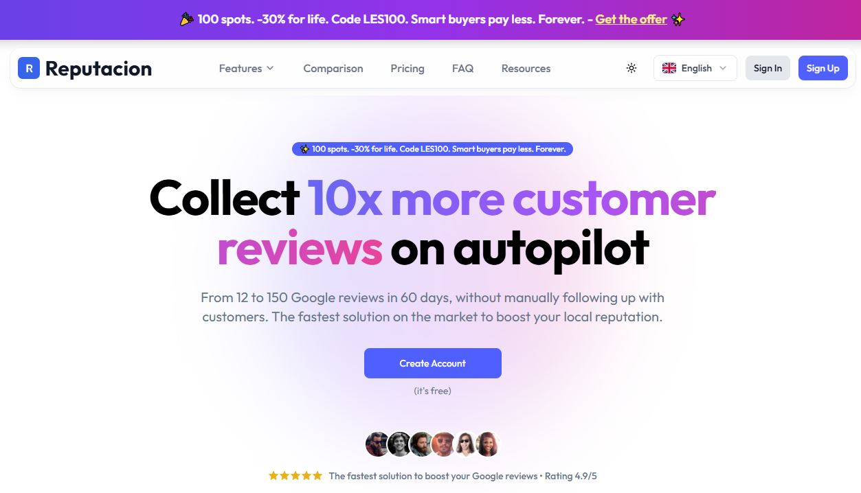 Screenshot 1 of Reputacion