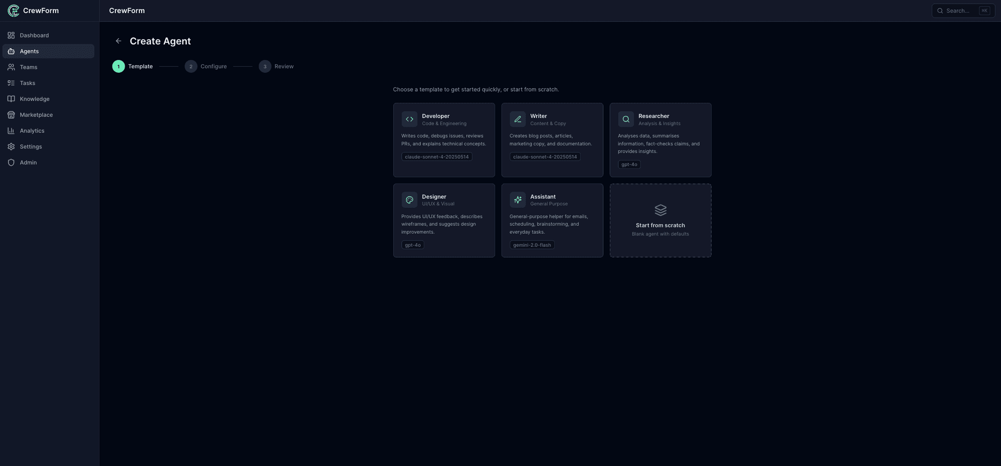 Screenshot 2 of CrewForm