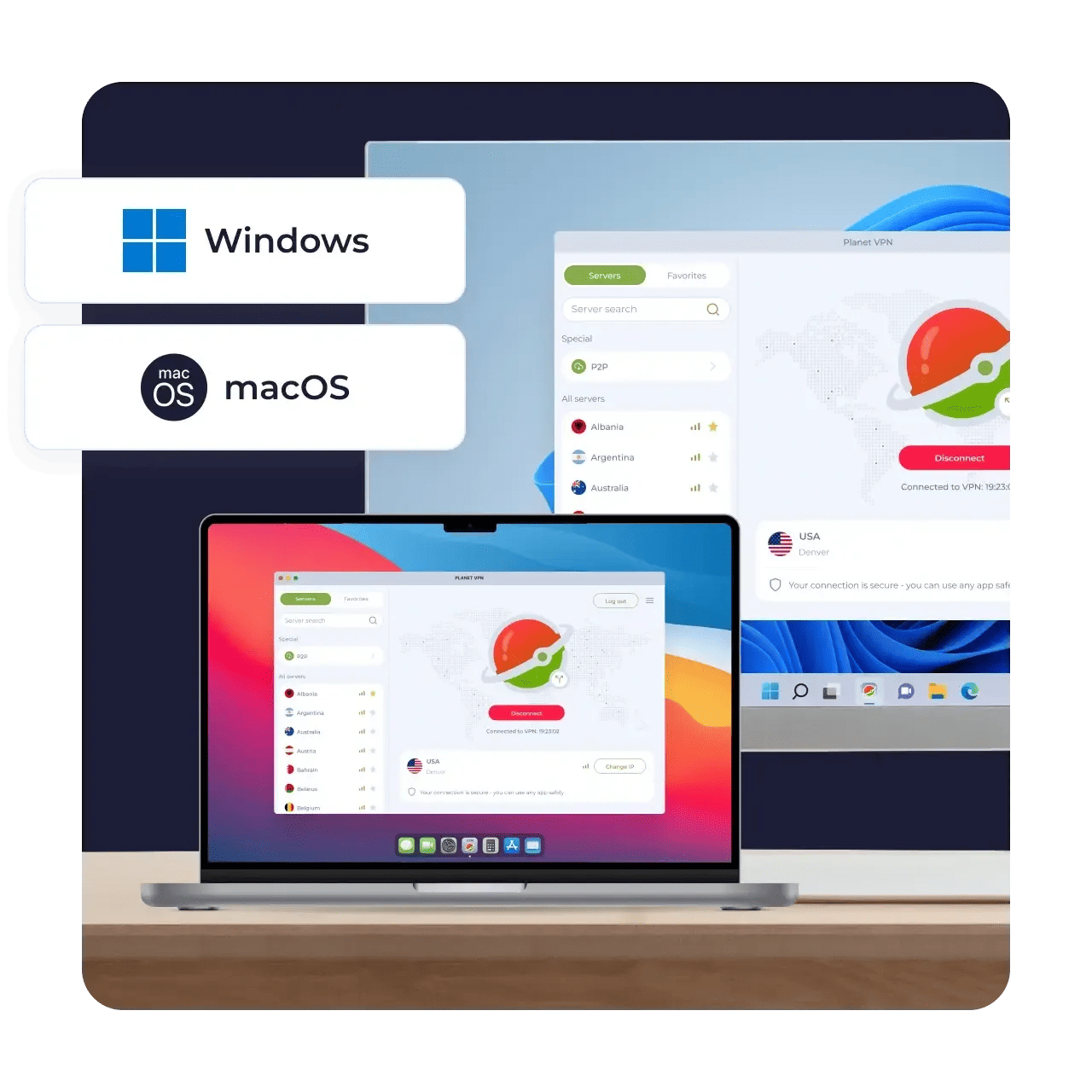 Screenshot 4 of Planet VPN