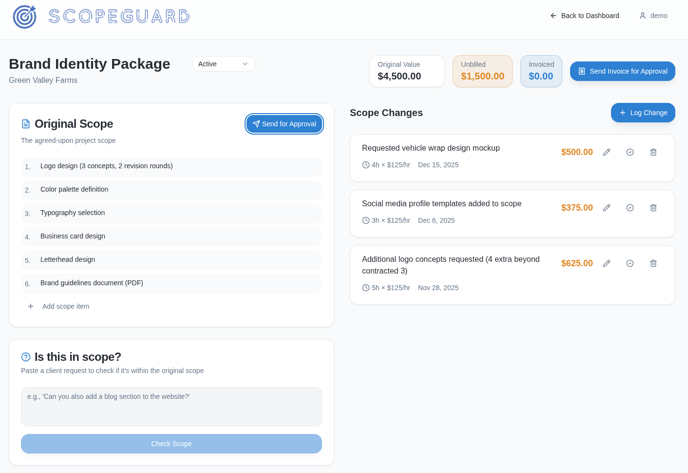 Screenshot 2 of ScopeGuard
